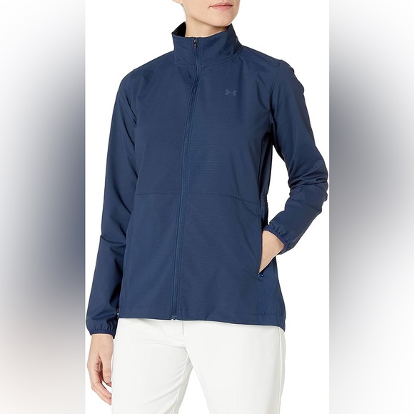 Under Armour Jackets & Blazers - Under Armour Women’s Blue Golf Jacket